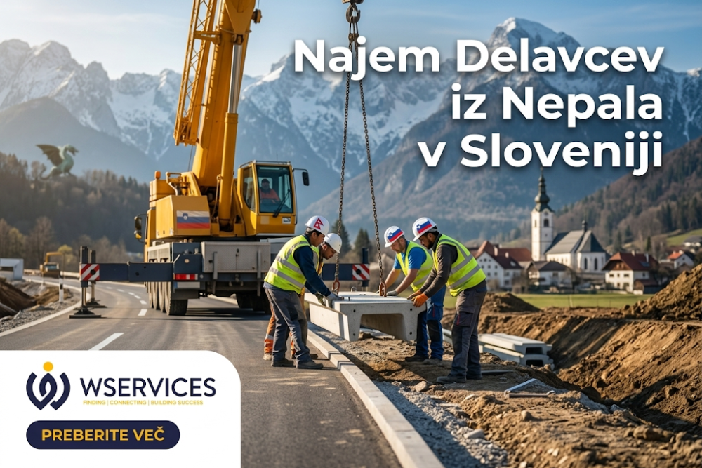 Najem Delavcev iz Nepala v Sloveniji