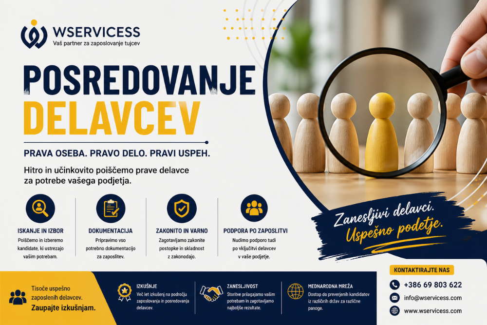 Posredovanje Delavcev v Sloveniji